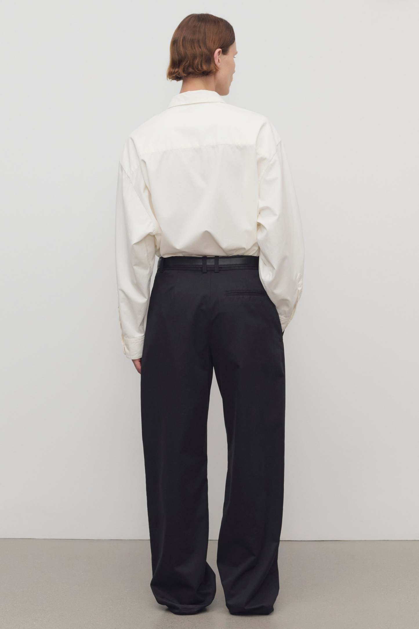 Alfidis Pant in Cotton and Cashmere