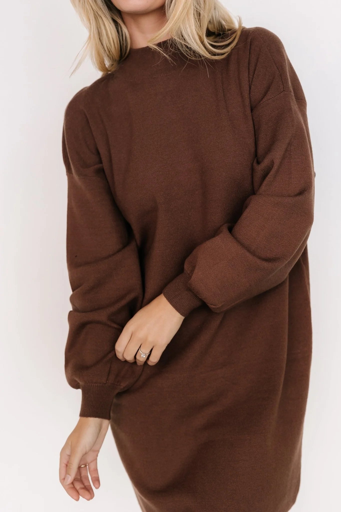 Jennings Sweater Dress | Brown