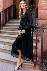 Dione Midi Dress | Black