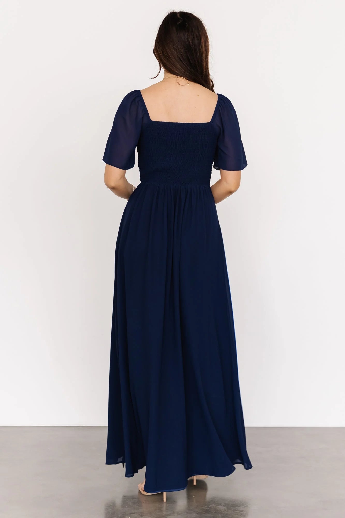 Sierra Sweetheart Maxi Dress | Navy