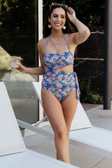 Trieste One Piece | Blue + Multi Floral