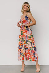 Jaide Midi Dress | Multi Print