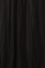 Fabric Swatch - Layla Tulle | Black