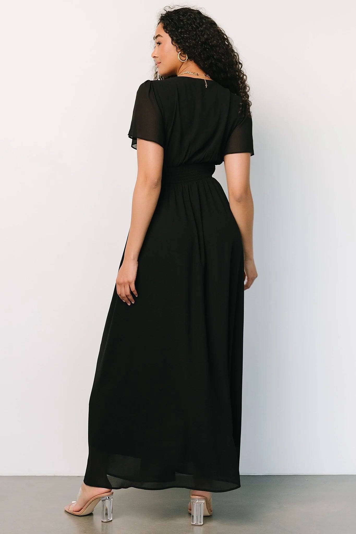 Birdie Maxi Dress | Black