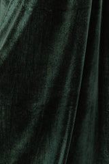 Fabric Swatch - Katelyn Velvet | Deep Green