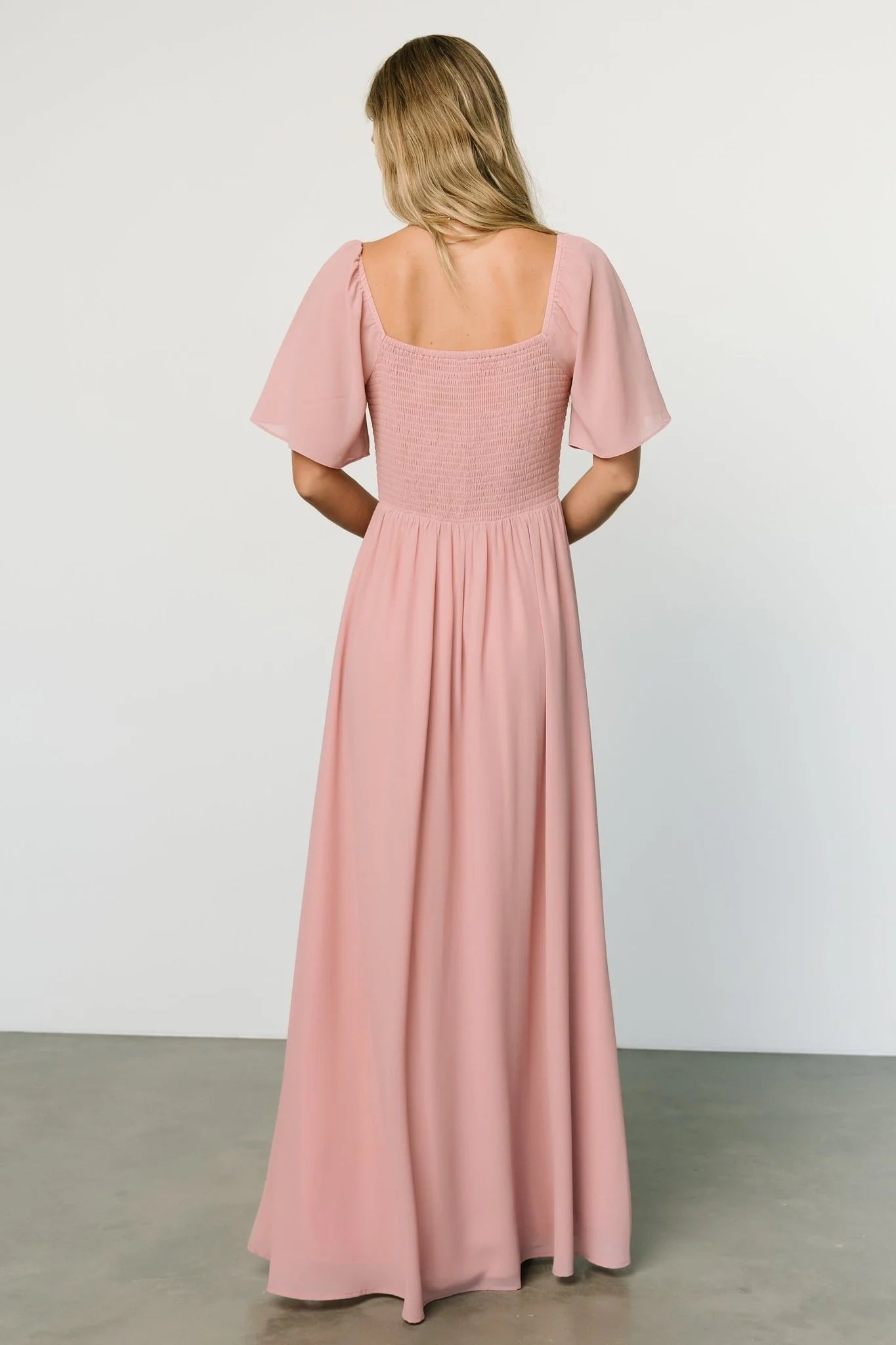 Sierra Sweetheart Maxi Dress | Blush