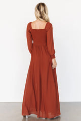 Giselle Maxi Dress | Rust