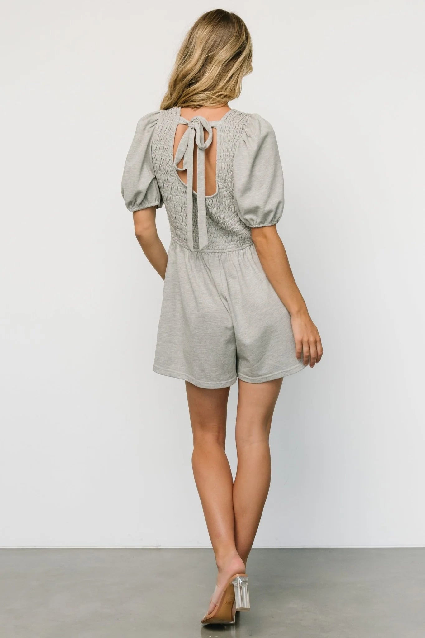 Beaumont Romper | Heather Gray