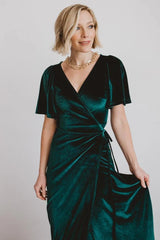 Fabric Swatch - Meghan Velvet | Emerald