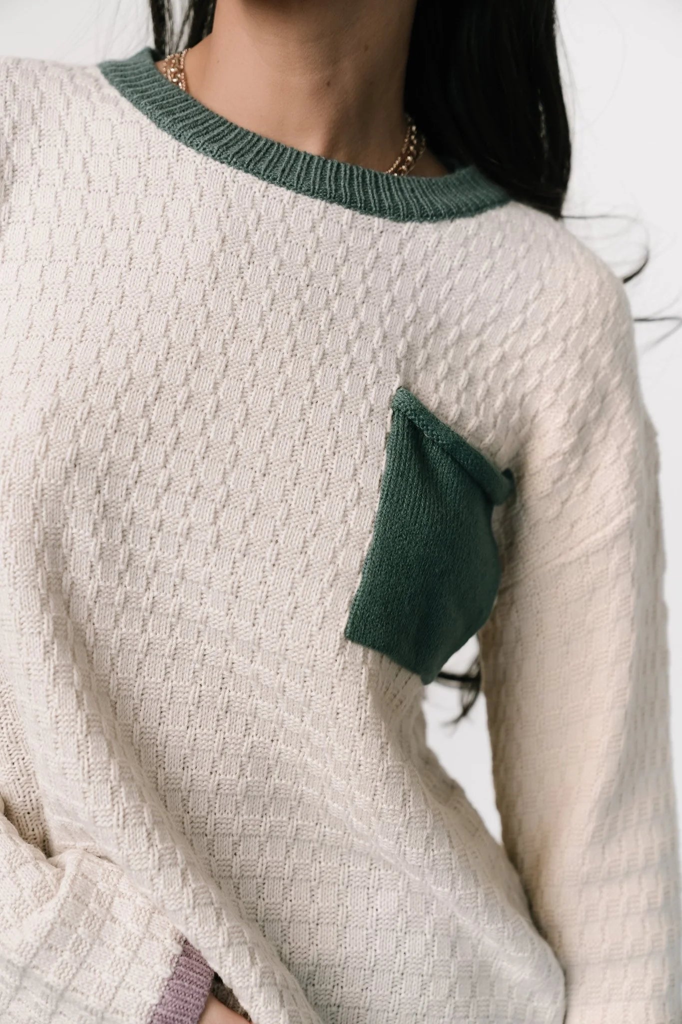 Brixton Weave Sweater | Oatmeal