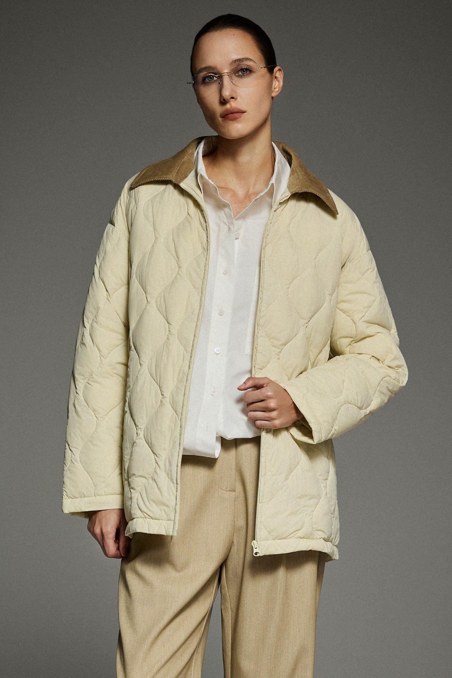 Velara Quilt Lightweight Down Jacket
