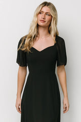 Fabric Swatch - Sierra Chiffon | Black