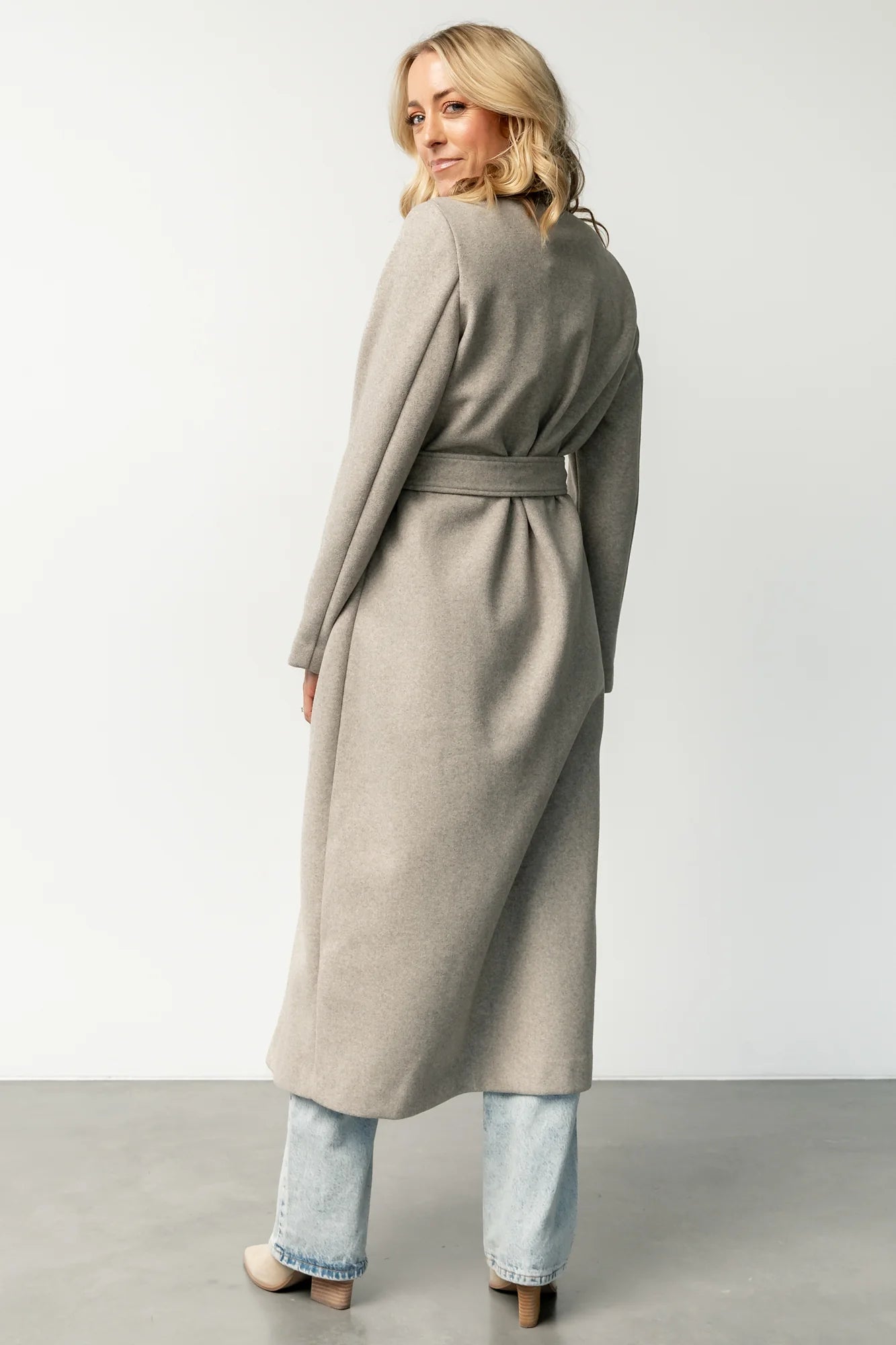 Glenwood Coat | Greige