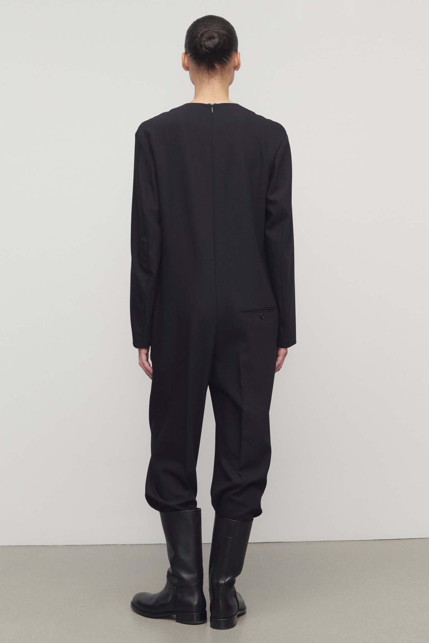 Sylvana Jumpsuit in Virgin Wool