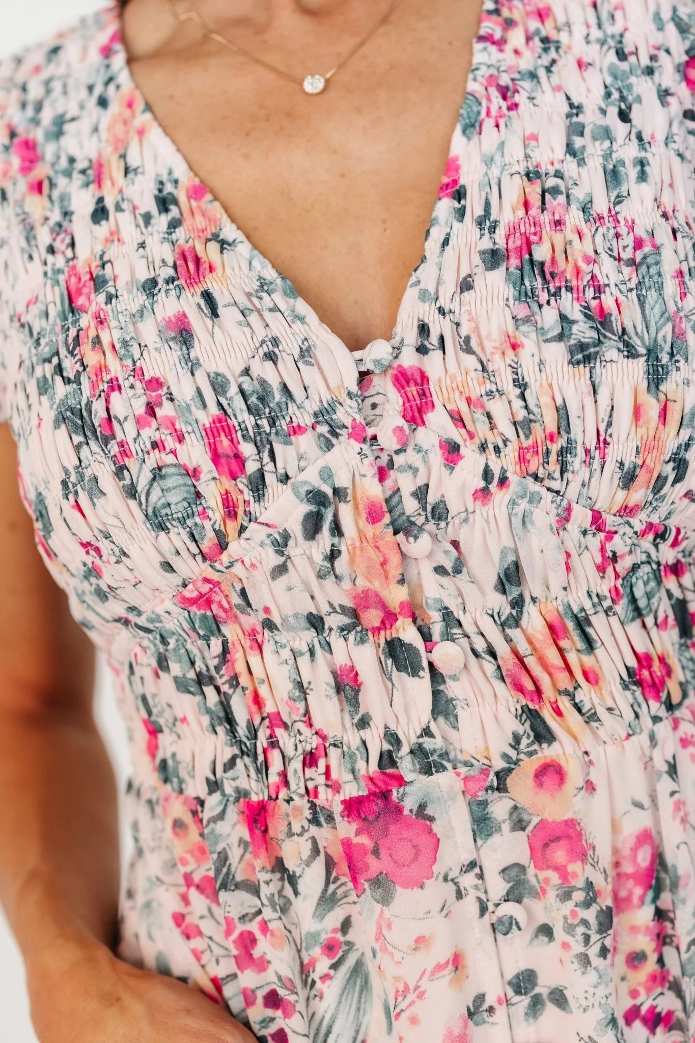 Florencia Dress | Blush + Sage