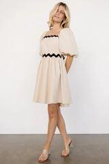 Cecelia Short Dress | Sand