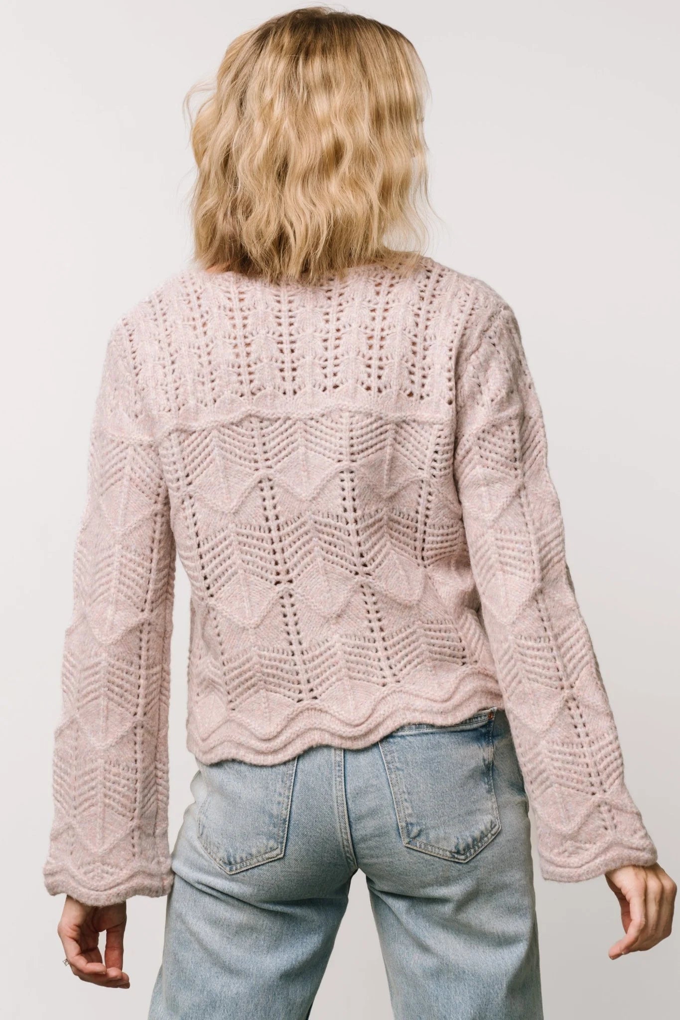 Jeanine Knit Sweater | Lilac