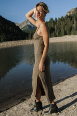 Kade Bodycon Tank Dress | Olive