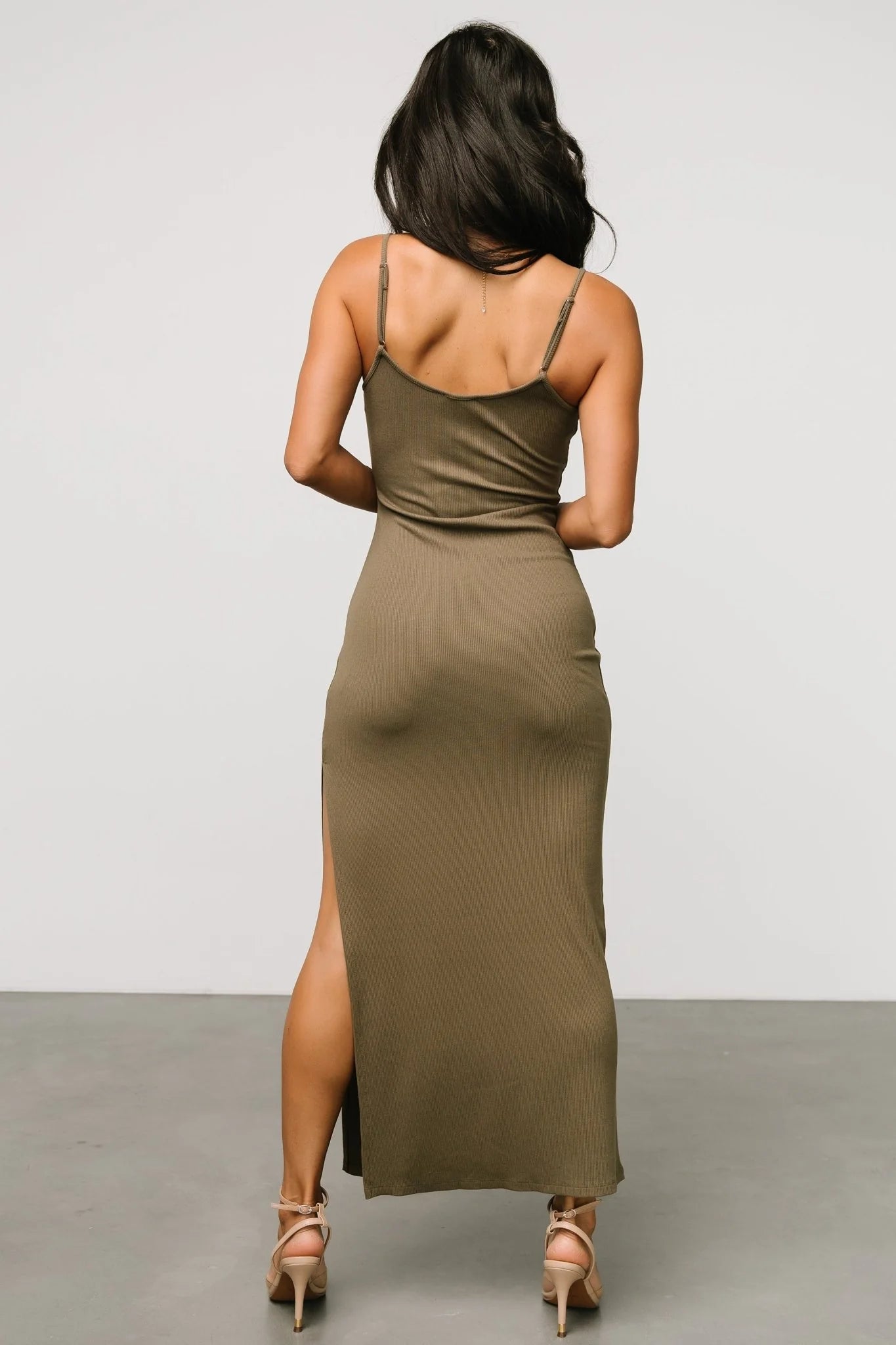 Kade Bodycon Tank Dress | Olive