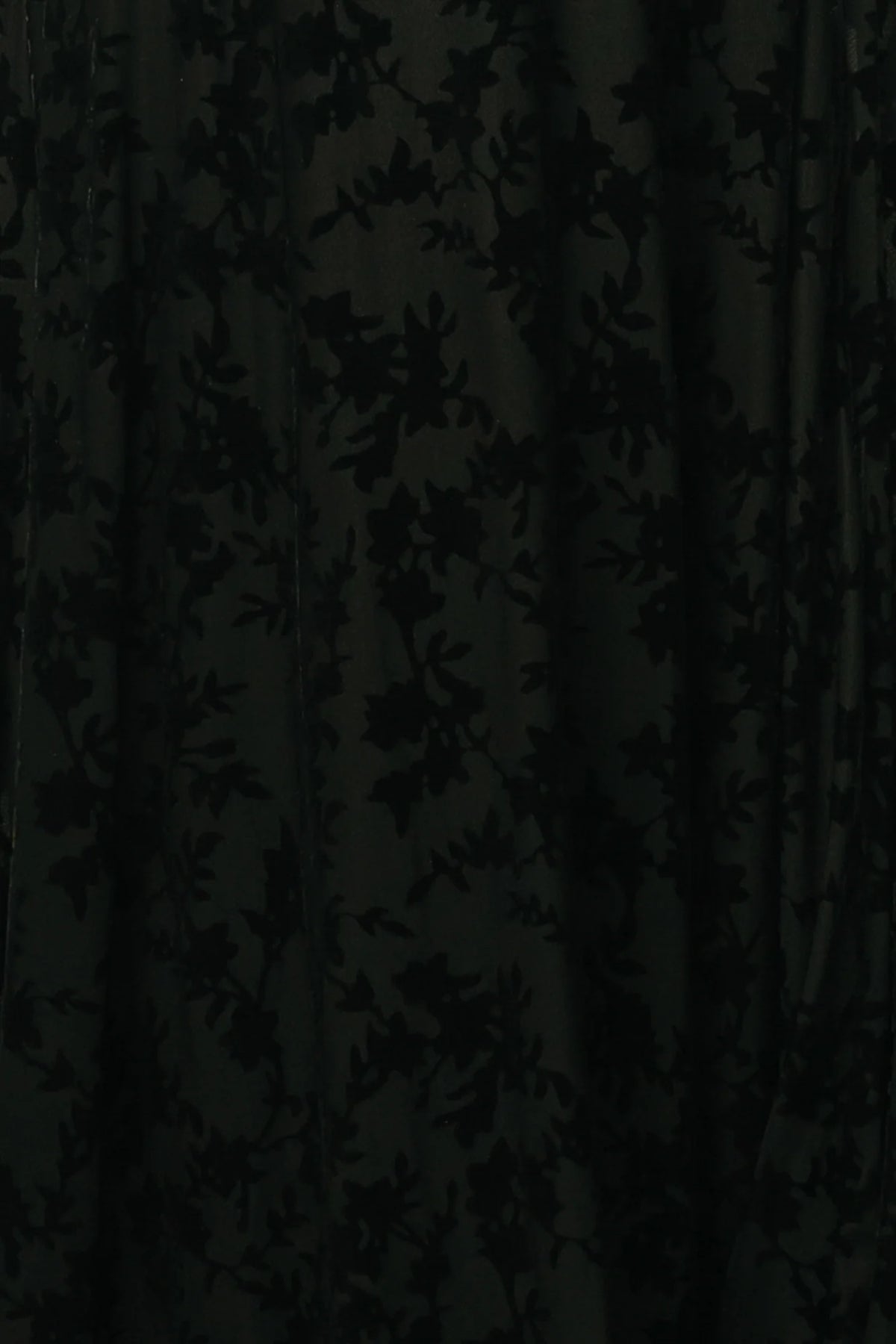 Fabric Swatch - Everley Velvet | Black