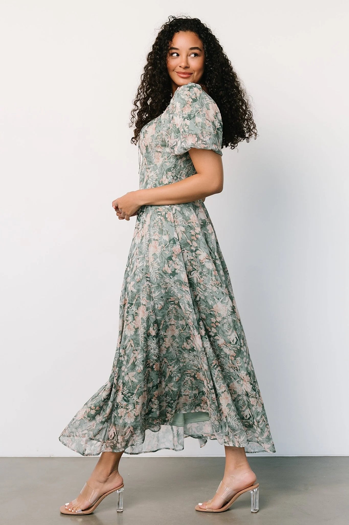 Raelynn Maxi Dress | Sage Floral
