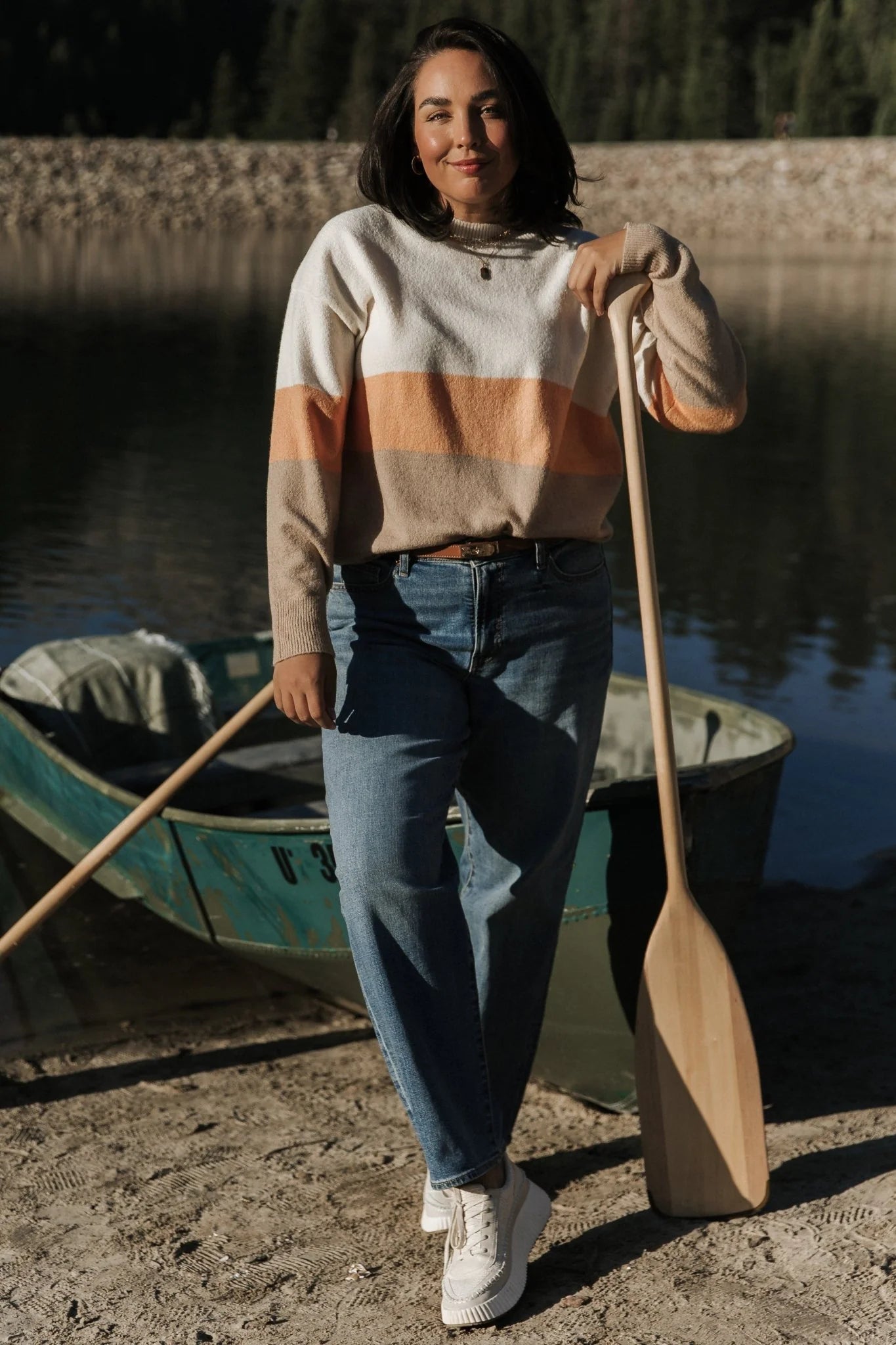 Rooney Sweater | Cream + Oatmeal