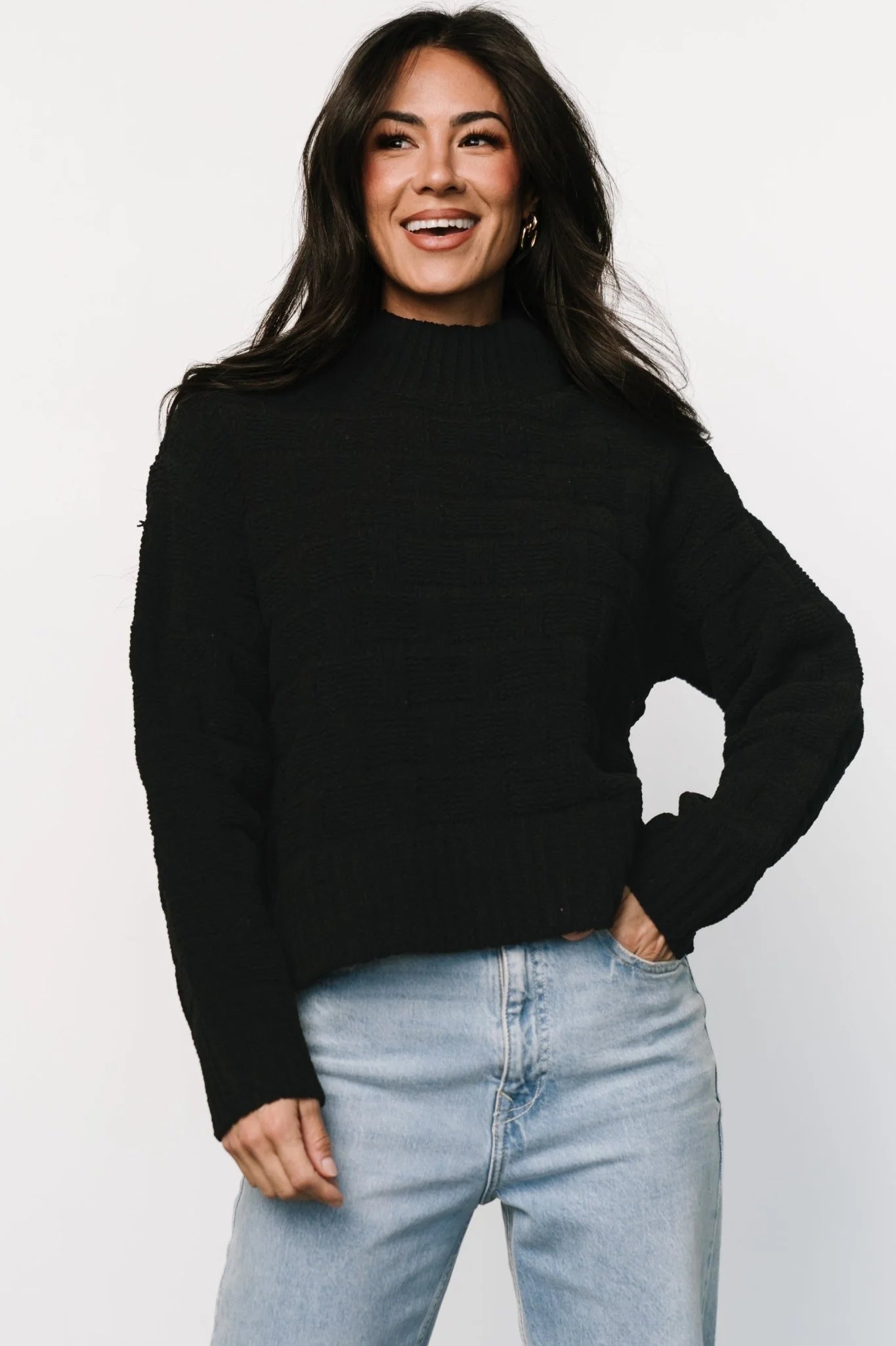 Stetson Knit Sweater | Black