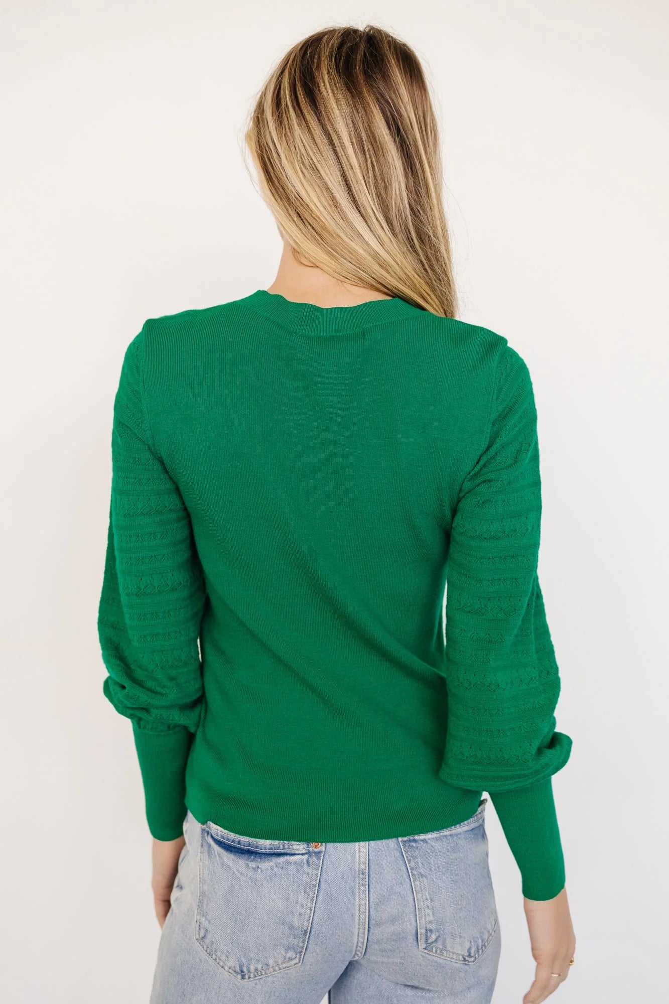 Jens Sweater Top | Green