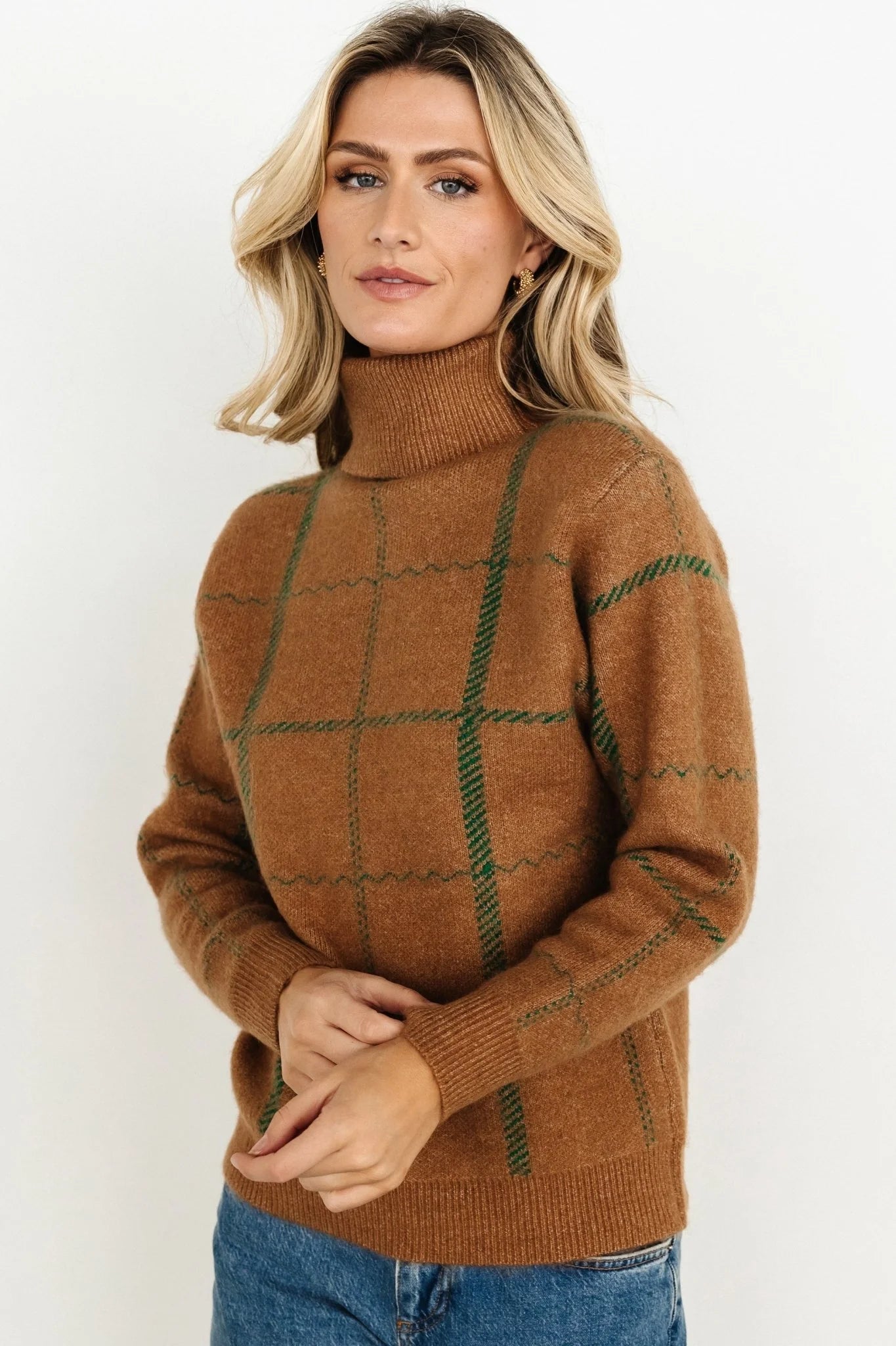 Arden Turtleneck Sweater | Camel