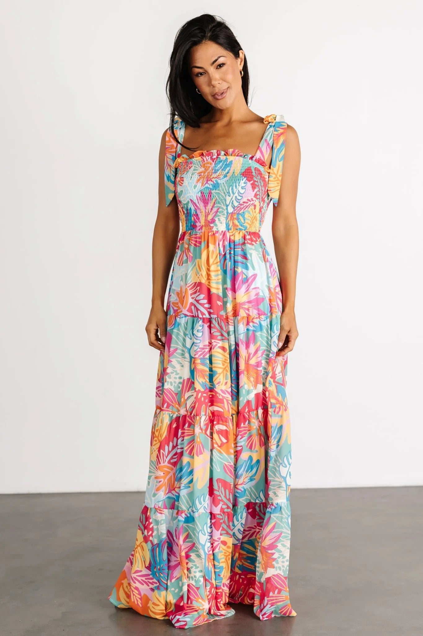 Santana Maxi Dress | Multi Print