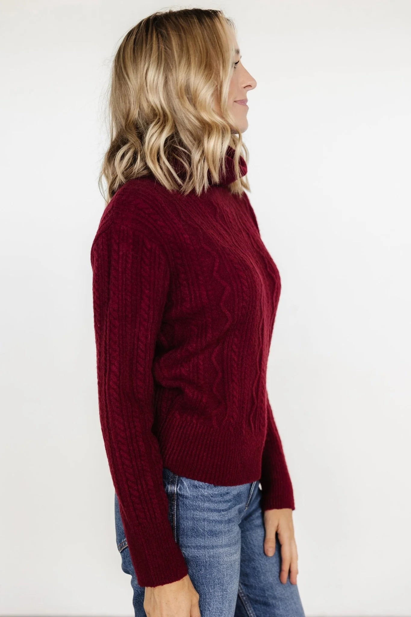 Luxembourg Sweater | Oxblood