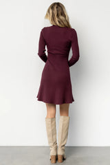 Linde Ribbed Short Dress | Mulberry