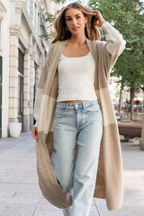Thea Duster Cardigan | Natural + Ivory