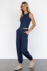 Kellen Tank + Jogger Set | Navy