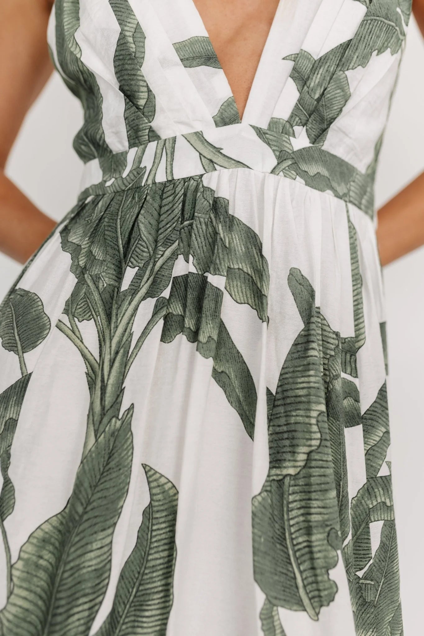 Miramar Maxi Dress | Green Print