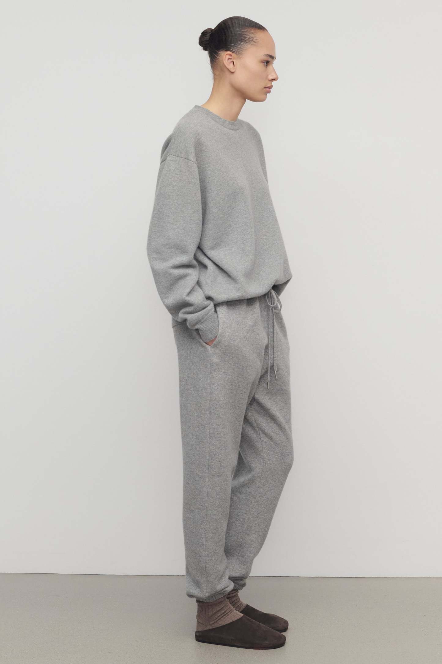 Teo Pant in Cashmere and Cotton