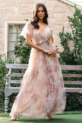 Nicola Tulle Maxi Dress | Romantic Floral