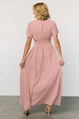 Birdie Maxi Dress | Blush