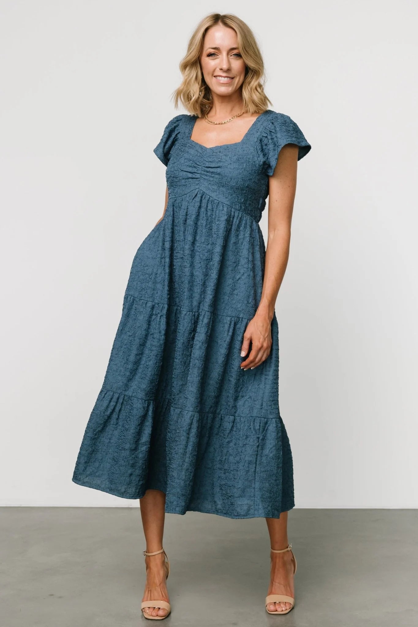 Kesler Midi Dress | Blue
