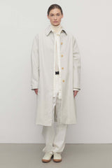 Pluma Coat in Cotton and Cashmere