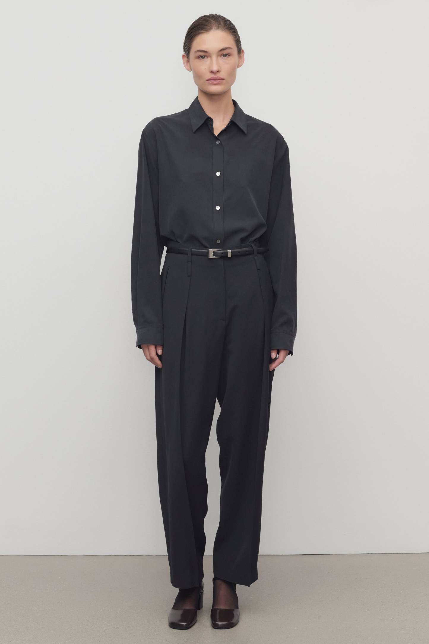 Tamarind Pant in Viscose and Silk