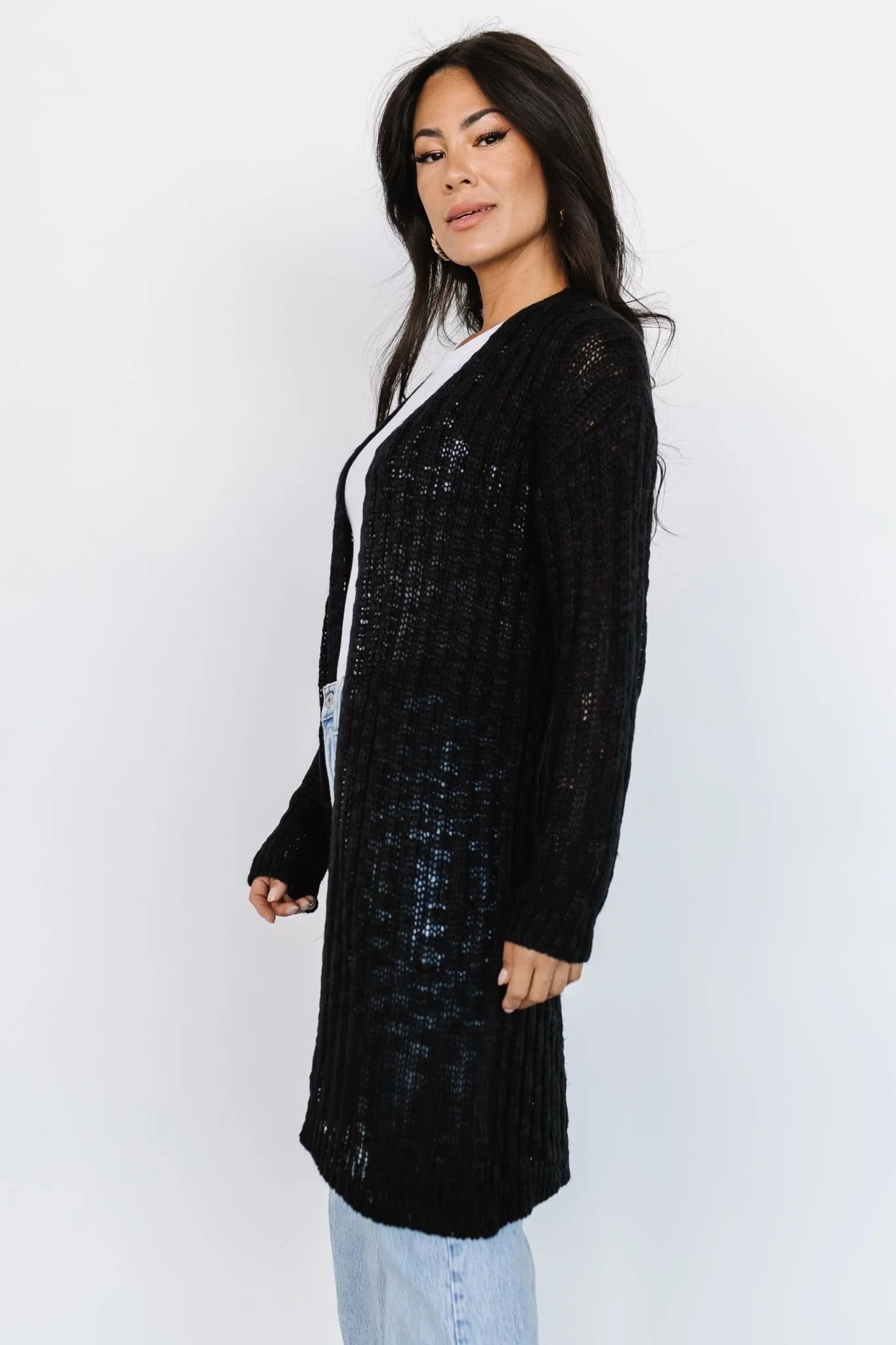 Devman Knit Cardigan | Black
