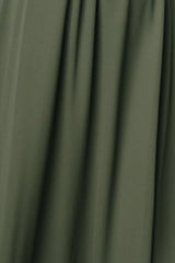 Fabric Swatch - Ramona Chiffon | Dark Sage