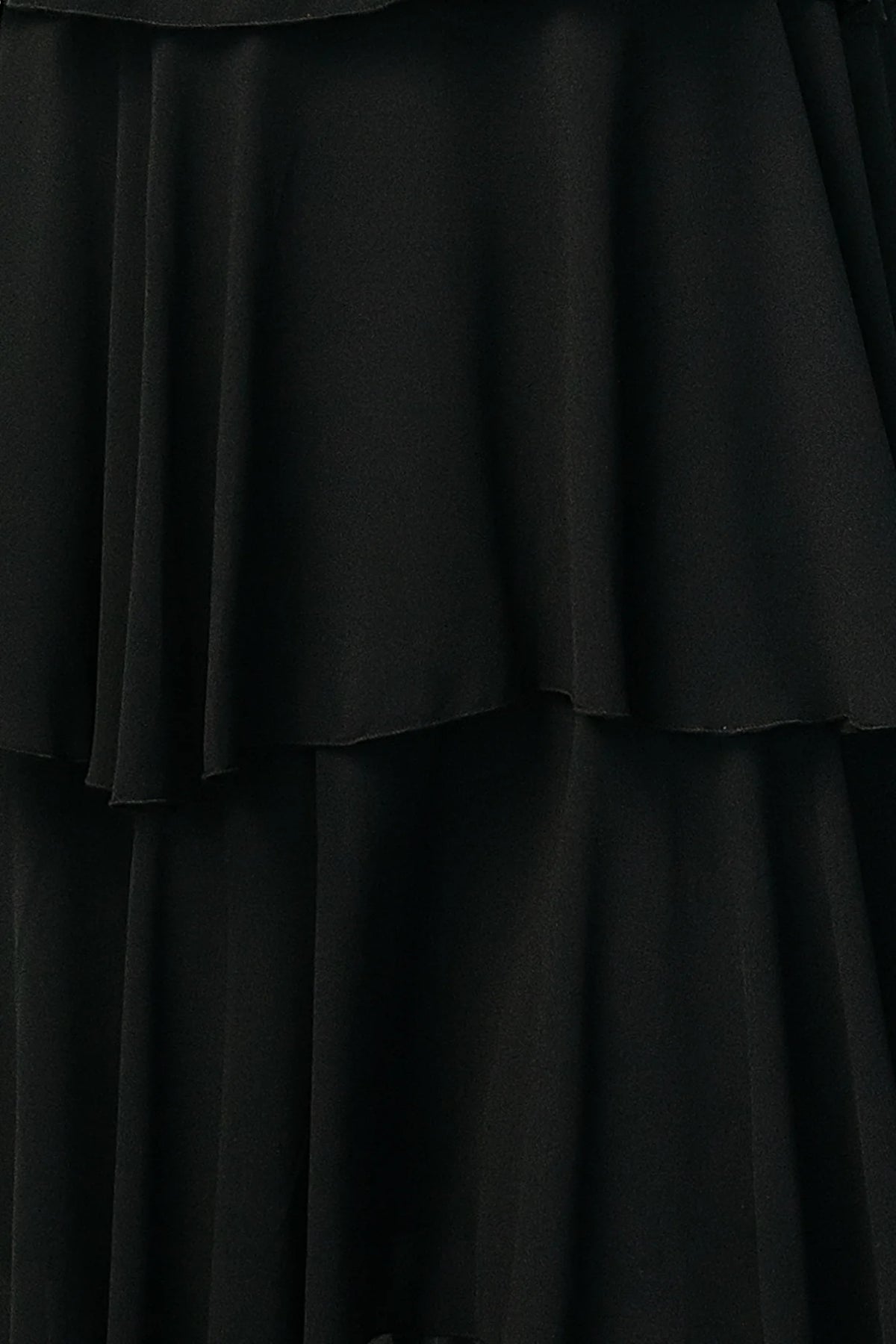 Fabric Swatch - Montaigne Chiffon | Black