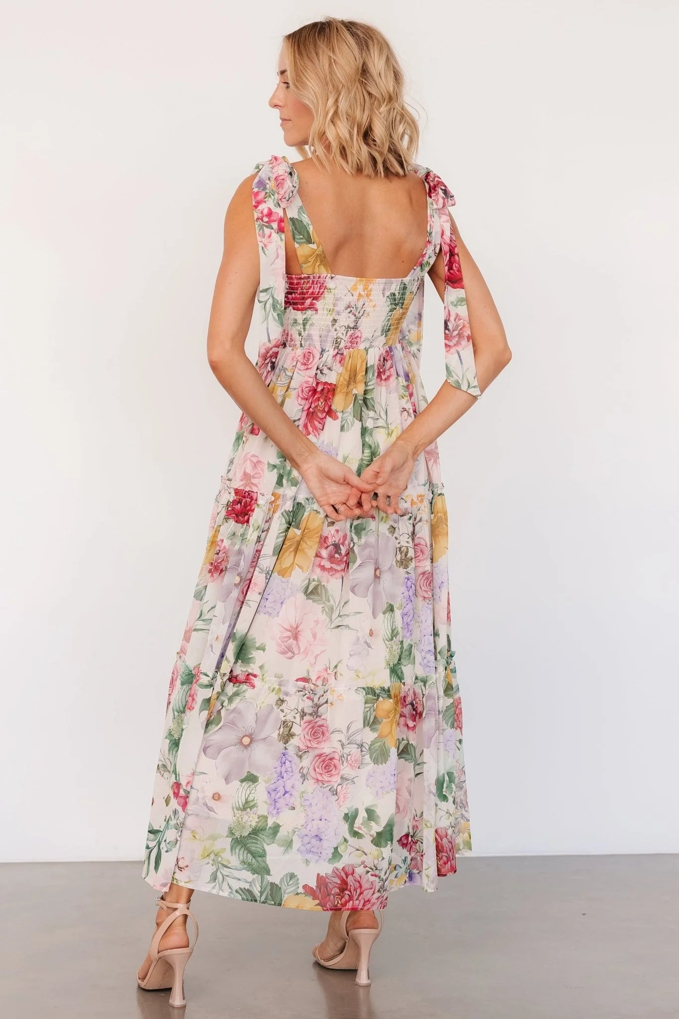 Anita Maxi Dress | Blush Multi Floral