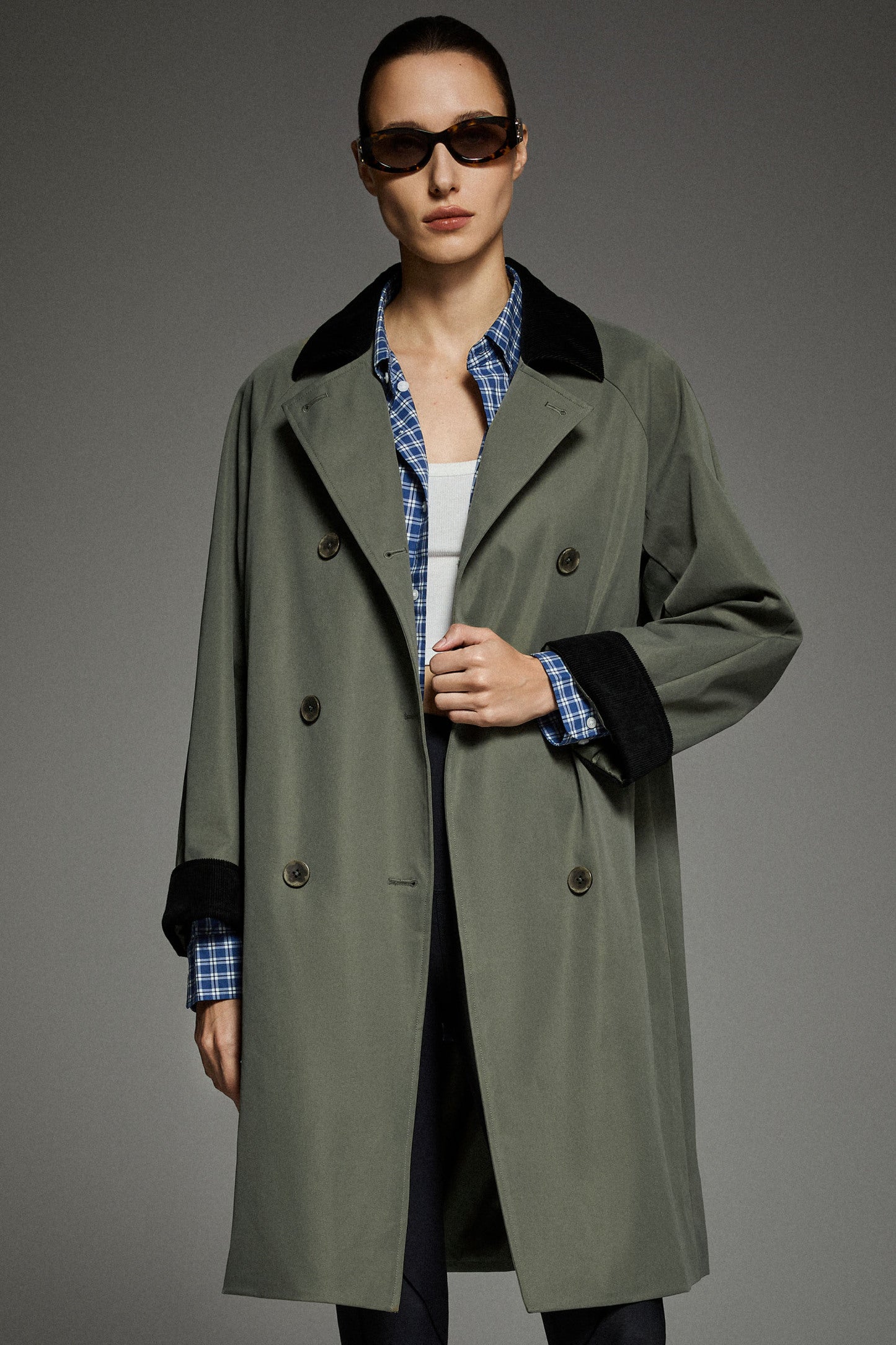 Casual Oversized Trench Coat