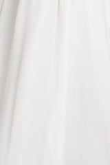 Fabric Swatch - Birdie Chiffon | White