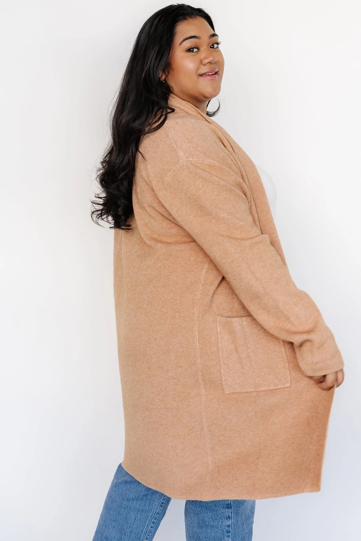 Nolan Cardigan | Camel