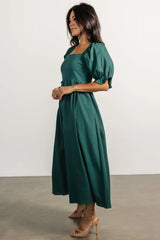Britton Midi Dress | Evergreen