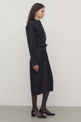 Yuske Dress in Cotton and Cashmere